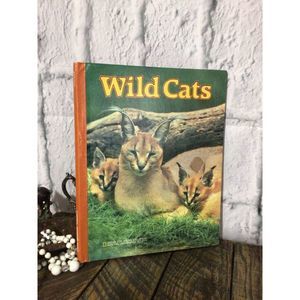 1981 National Geographic “Wild Cats” Hardback Book